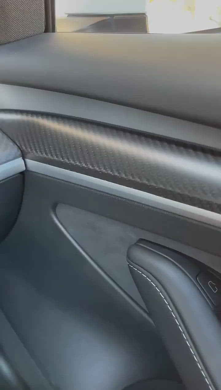 Genuine carbon dashboard trim for the Tesla Model 3/Y – Shop4Tesla