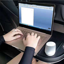 Cargar imagen en el visor de la galería, Aroham Rear Seat Desk Panel Folding Tablet Board Cup Holder For Tesla Model 3 Y Wireless Charging Auto Modification Accessorries
