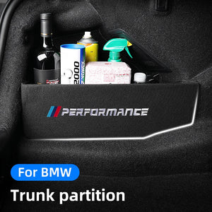 Car Trunk sides Storage Partition for BMW X3 X5 X6 Series 3 5 F11 G11 F10 F30 G08 G28 G20 G30  Auto Organizer Box Accessories