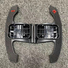 Carica l&#39;immagine nel visualizzatore di Gallery, Real Carbon Fiber Steering Wheel Shifter Paddle For BMW G20 G30 G01 G05 F22 F30 1 2 3 4 5 6 7 Series Gear Paddles

