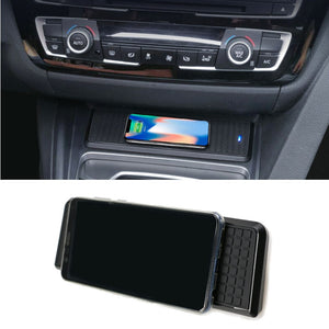 Center console QI phone holder charge wireless charger For BMW F30 F31 F32 F33 F36 F34 3 series interior trim tuning accessories