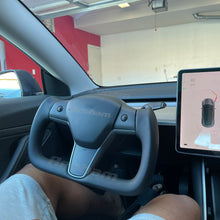Carica l&#39;immagine nel visualizzatore di Gallery, Aroham Yoke Steering Wheel For Tesla Model Y Model 3 2017 2018 2019 2020 2021 2022 2023
