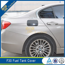Cargar imagen en el visor de la galería, For Toyota camry BMW F30 3 Series Real Dry Carbon Fiber Fuel Gas Tank Cap Cover 2012up
