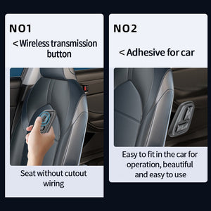 Aroham Seat Wireless Button Adjustment For Tesla Model 3 Model Y 2021 2022 2023 Seat Remote Control Interior Accessories