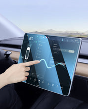Cargar imagen en el visor de la galería, Aroham For Tesla Model 3 Model Y 2021 2022 2023 Tempered Glass Screen Protector Car Accessories
