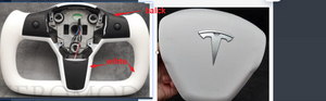 DIY Yoke Steering Wheel for Tesla Model 3 Model Y 2016 2017 2018 2019 2020 2021 2022 2023Heating or No heating Hot Sale