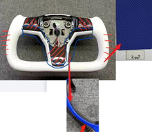 Cargar imagen en el visor de la galería, DIY Personalised steering wheels for tesla
