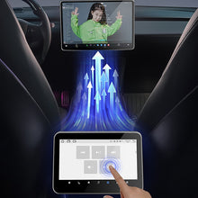 Carica l&#39;immagine nel visualizzatore di Gallery, Touch display Screen Rear Seat intelligent control &amp; Entertainment system 8Inch Android 11 HD Video AC Panel For Tesla Model 3 Y
