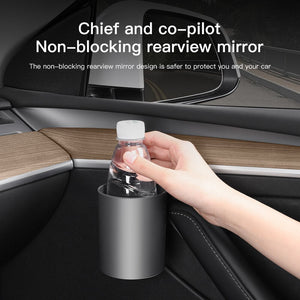 Aroham Water Cup Holder Door Handle Coffee Drink Holder For Tesla Model 3 Model Y 2021 2022 2023 Car Accessories
