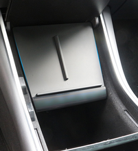 Cargar imagen en el visor de la galería, Car Wireless Charging Pad With Light Qi Fast Charge Wireless Charger For Tesla Model 3  Y X S Modification Accessories
