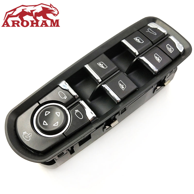 Aroham free Shipping! NEW Front Door Window Switch For Porsche Panamera Cayenne Macan 7PP959858MDML