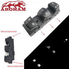 Load image into Gallery viewer, Aroham Electric Power Window Switch For Renault Kadjar electric window switch White light Italian delivery
