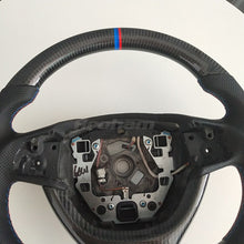 Carica l&#39;immagine nel visualizzatore di Gallery, Carbon Fiber Leather steering wheel For BMW 1 2 3 4 5 7 Series X1 X3 X5 X6 E90 E92 E60 F10 F30 M Series Replacement accessories
