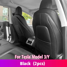 Charger l&#39;image dans la galerie, For Tesla Model 3 model Y Seat Back Car Anti Kick Pad Protector Interior Child Anti Dirty Leather Styling Accessories Decoration
