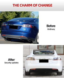 Model S Led Bar Rear 2PCS Car LED Rear Lights For Tesla Model S 2012 - 2019 2020 2021 Turn ...