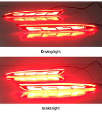 Carica l&#39;immagine nel visualizzatore di Gallery, 2PCS Car LED Rear Lights For Tesla Model S 2012 - 2019 2020 2021 Turn Signal Reflector Bumper Lamp Brake Light

