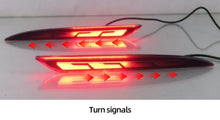 Cargar imagen en el visor de la galería, 2PCS Car LED Rear Lights For Tesla Model S 2012 - 2019 2020 2021 Turn Signal Reflector Bumper Lamp Brake Light
