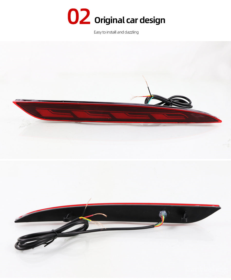 2PCS Car LED Rear Lights For Tesla Model S 2012 - 2019 2020 2021 Turn ...