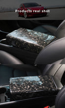 Charger l&#39;image dans la galerie, For Tesla Model 3 interior modification accessories model3 Model Y 2017-2023 central control real carbon fiber armrest box cover

