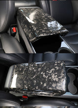 Load image into Gallery viewer, For Tesla Model 3 interior modification accessories model3 Model Y 2017-2023 central control real carbon fiber armrest box cover
