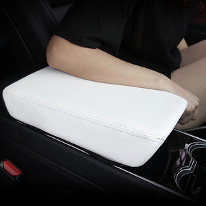 Modification Pure White or Black Armrest Box Protective Cover Special Interior For Tesla Model 3 Car Accessories
