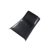 Cargar imagen en el visor de la galería, For Tesla Model 3 2019up Real Dry Carbon Fiber Rear Armrest Box Anti Kick Cover Trim

